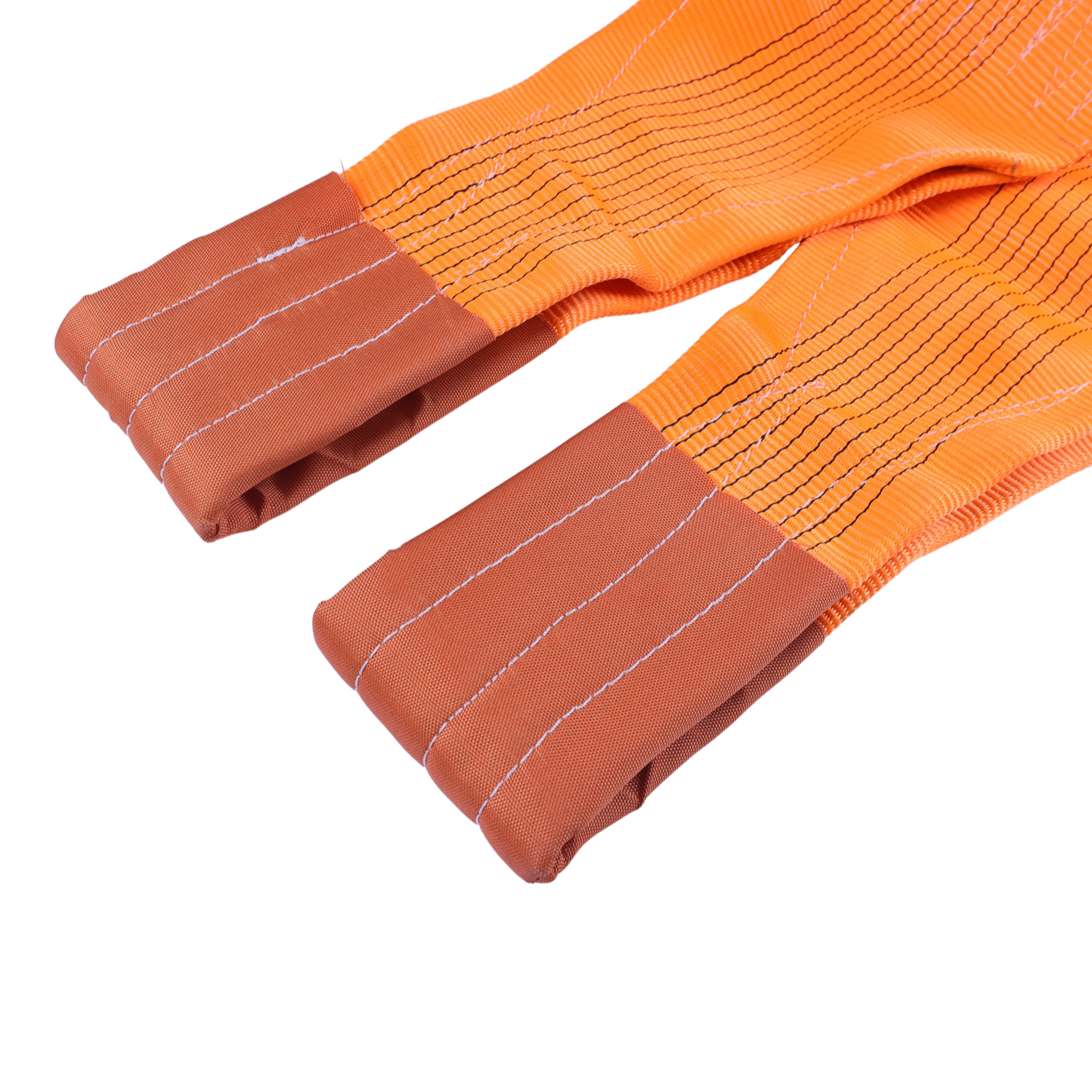 2-Ply Polyester Flat Webbing Sling for Industrial Lifting