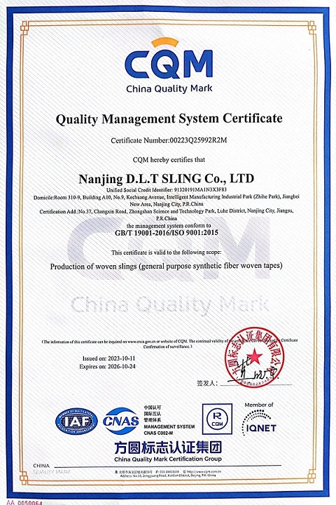 ISO9001 CERTIFICATE